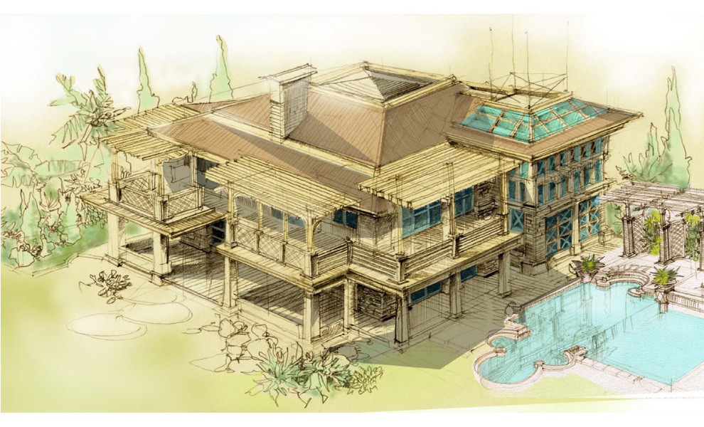 Эскизы - архитектура