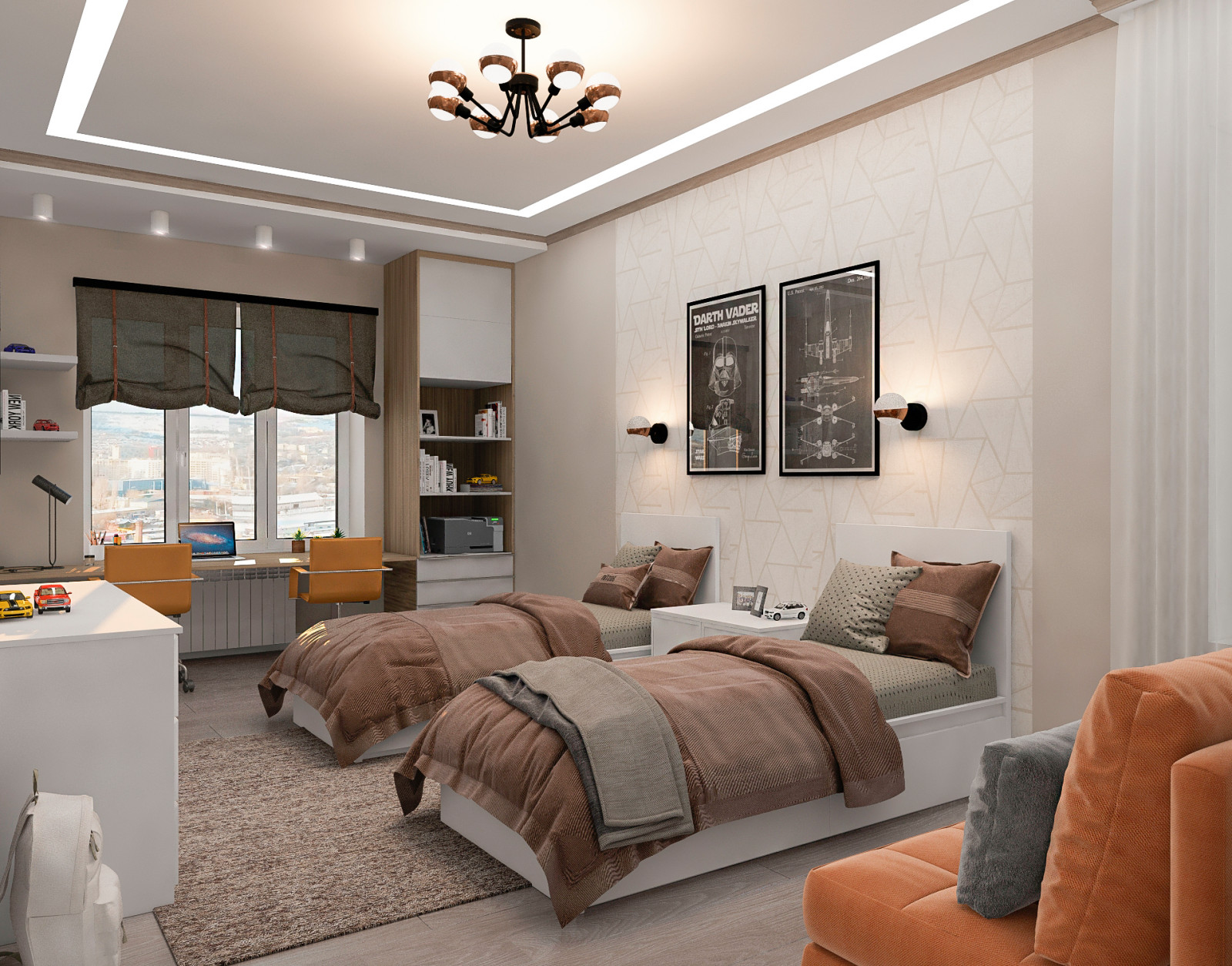 Квартира в неоклассике