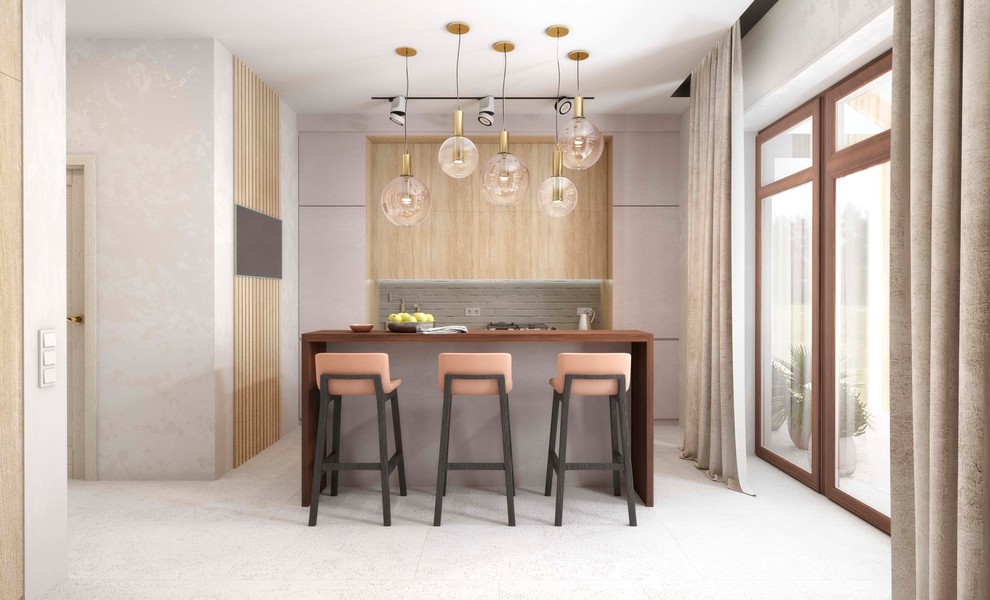 Обложка проекта: Светлый таунхаус в Севастополе