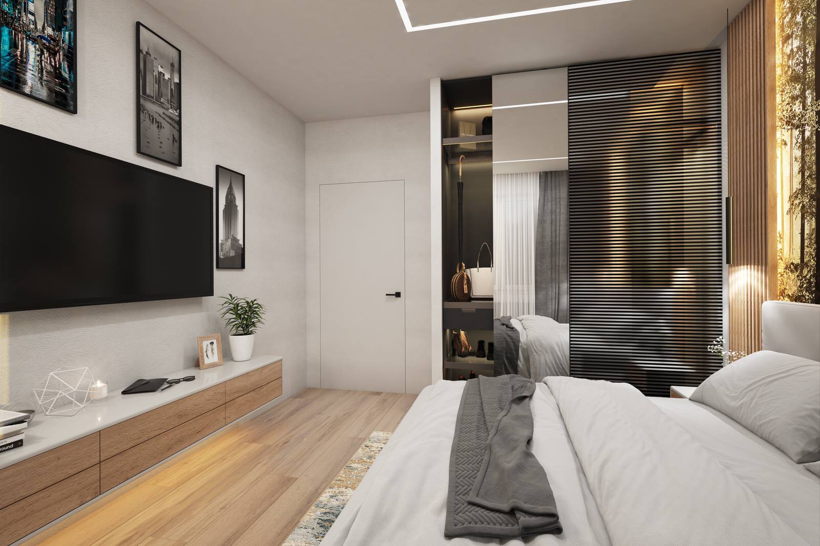 Однокомнатная квартира 45 кв.м.