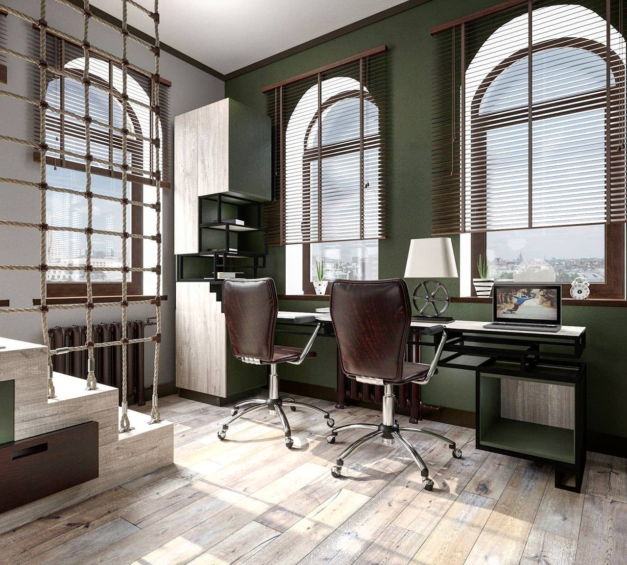 Квартира в стиле лофт 107 кв.м