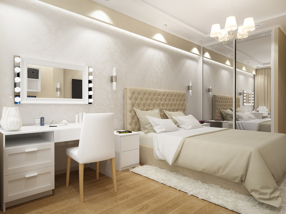 Спальная комната в классическом стиле