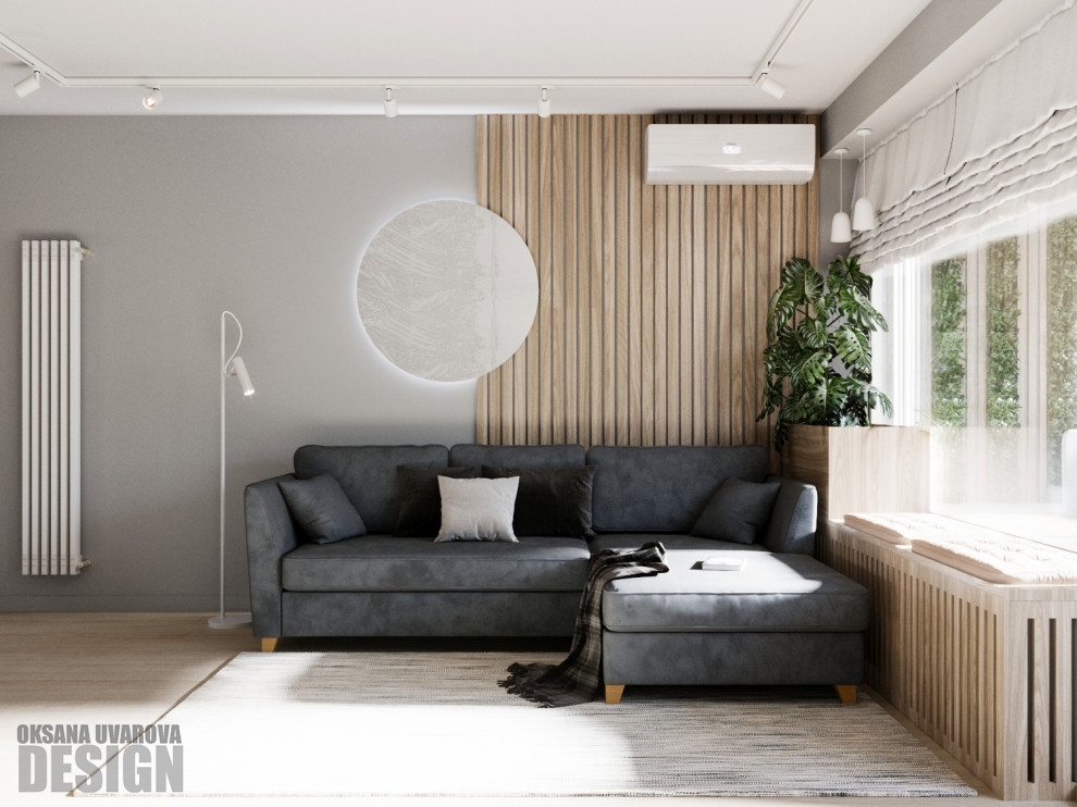 Двухкомнатная квартира для молодой пары в Москве