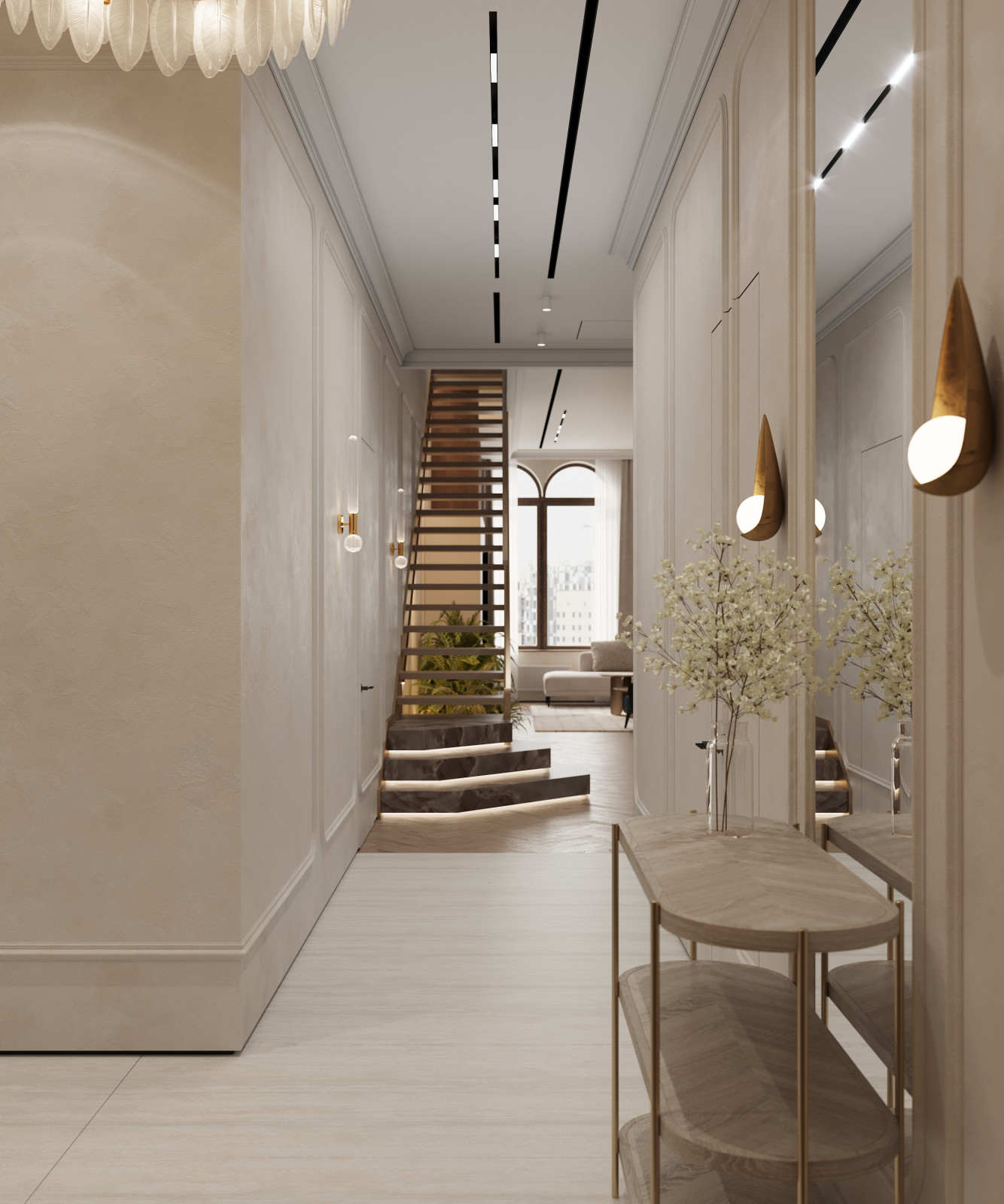 Проект пятикомнатной квартиры 220 кв. м.