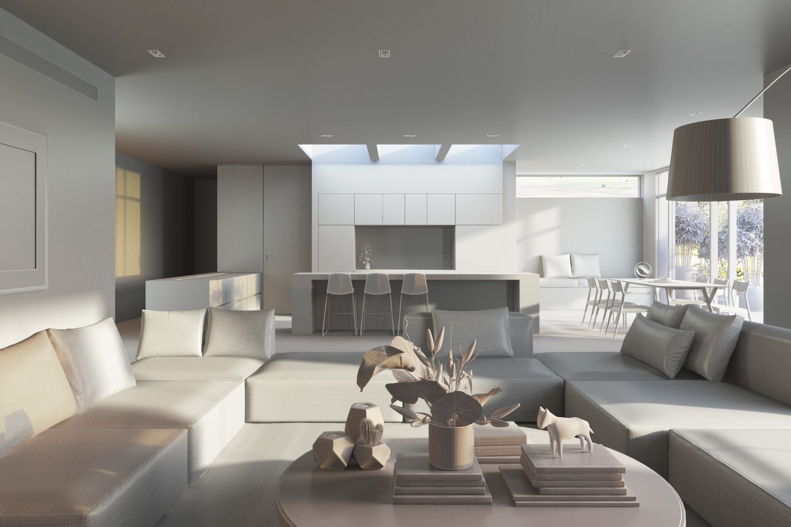 3d визуализация проекта Robson Rak architects