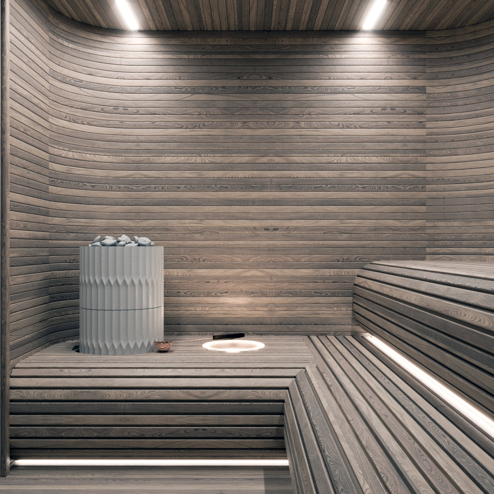 Современный дом на берегу Волги