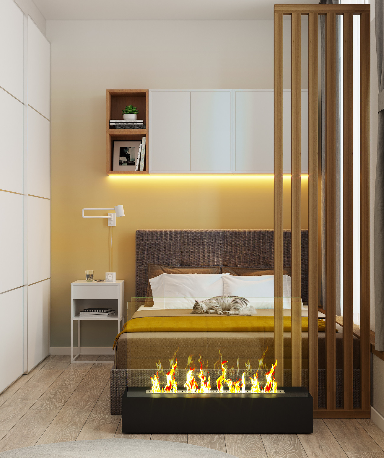 Студия для молодой девушки