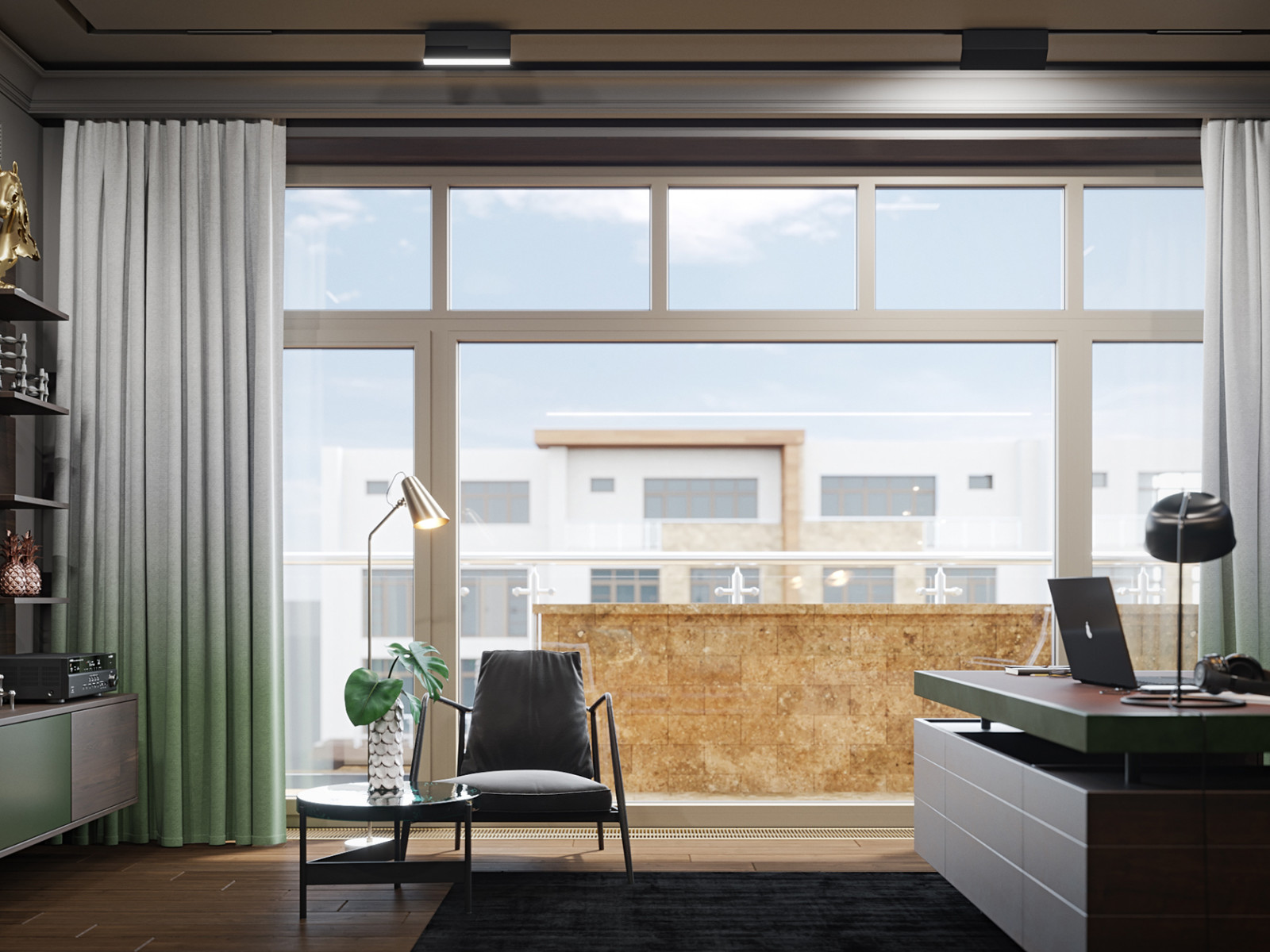 Кабинет. Таунхаус в ЖК "Парк Авеню"