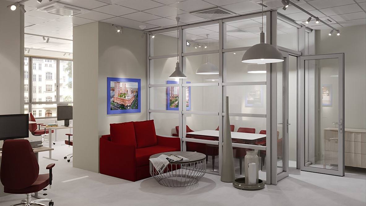 проект: офиса Агентства Недвижимости 2025 год