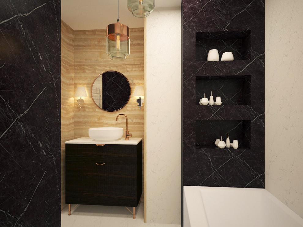 Элегантная квартира в стиле ар-деко