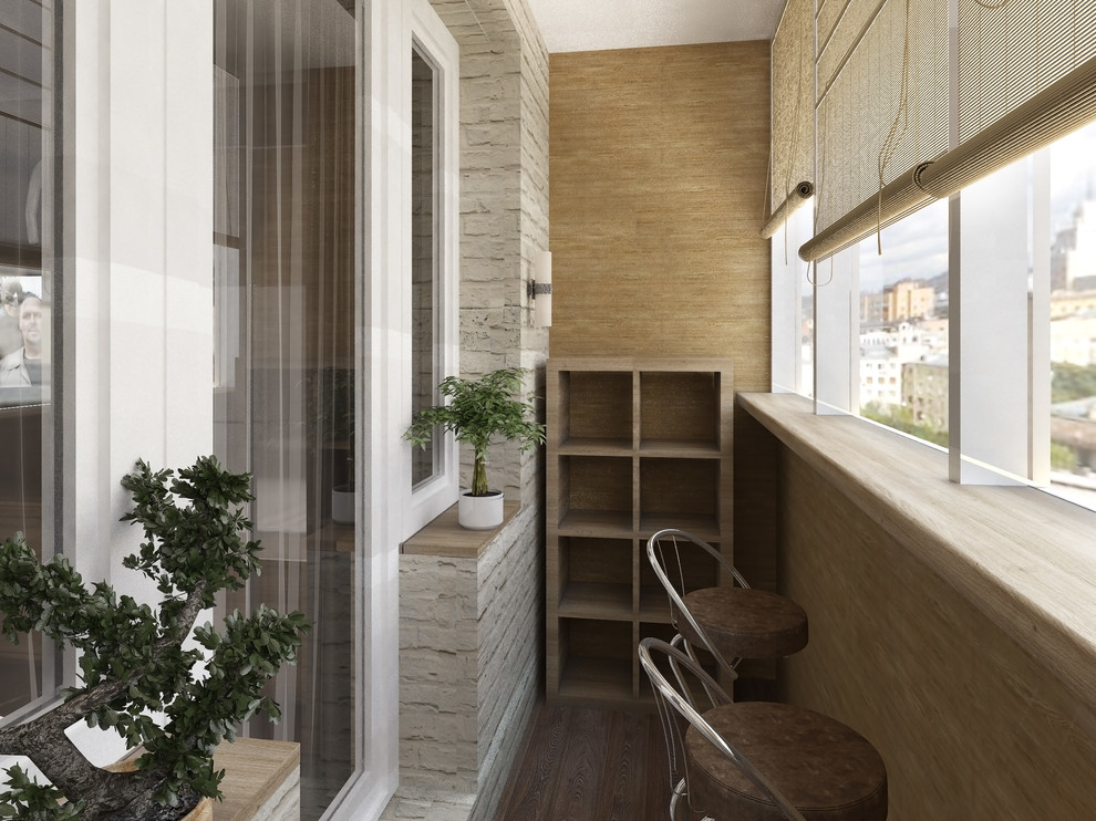 Дизайн-проект в бежевых тонах