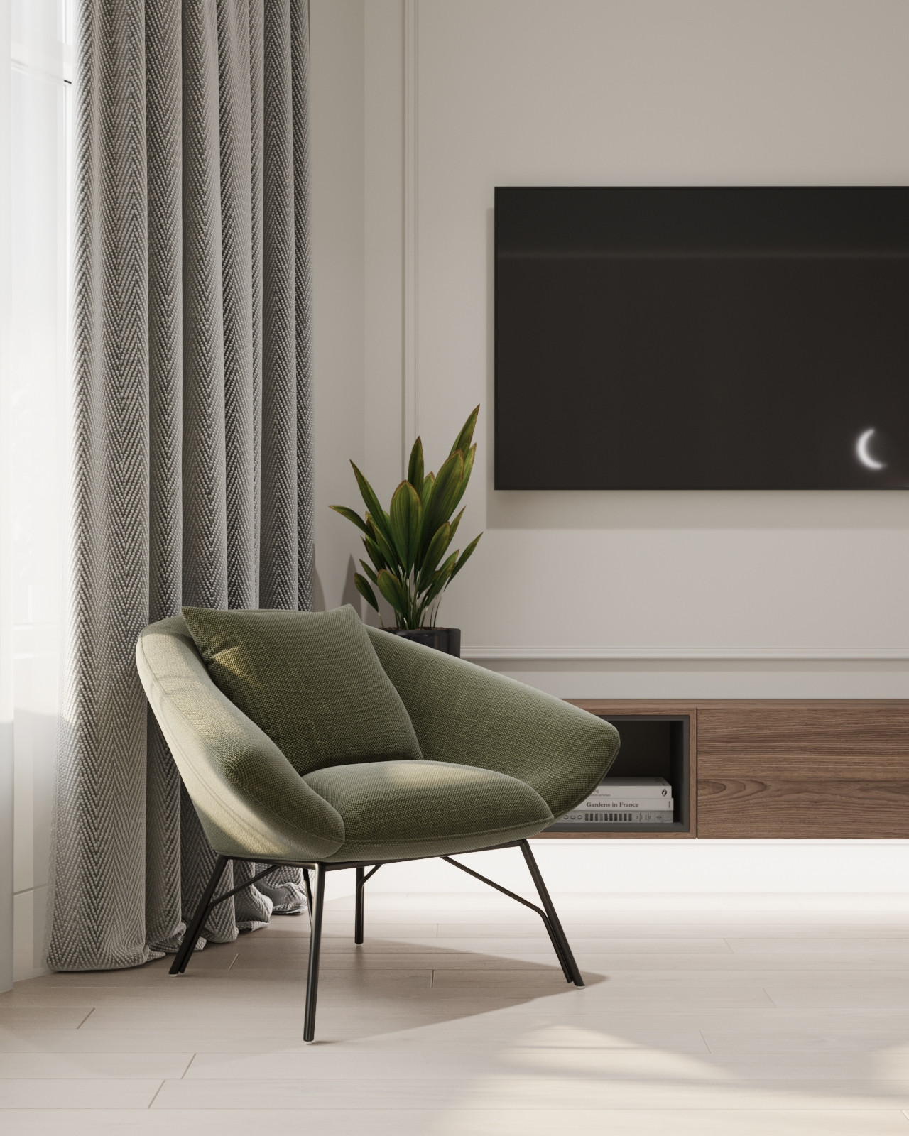 Стильная квартира в ЖК Триколор