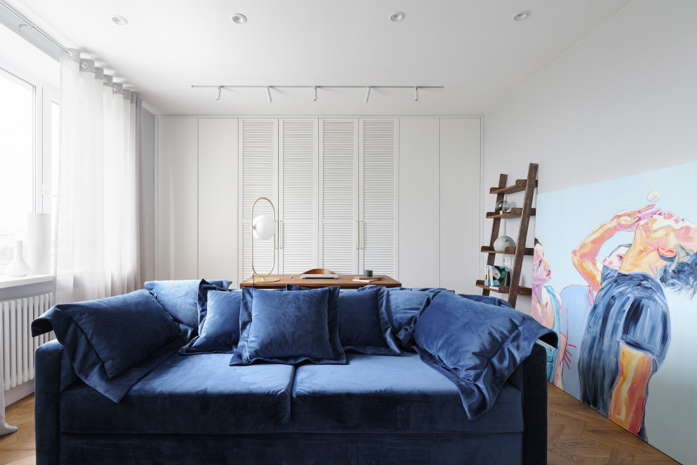 Chic interior for young couple