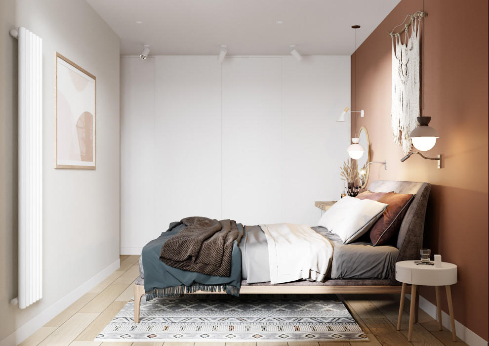 Проект квартиры "Пудра и шоколад"