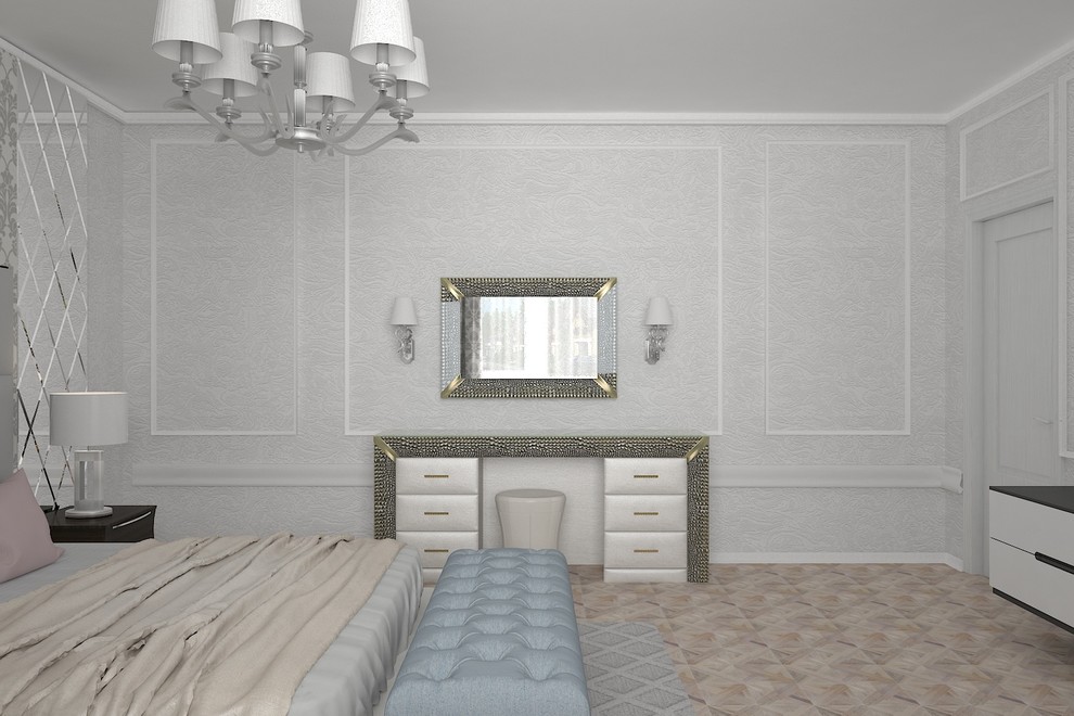 спальня в частном доме