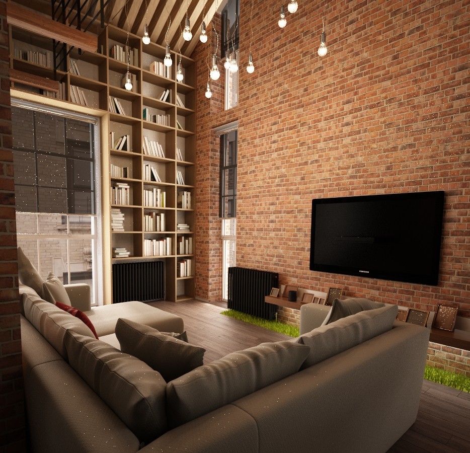 Квартира в стиле лофт