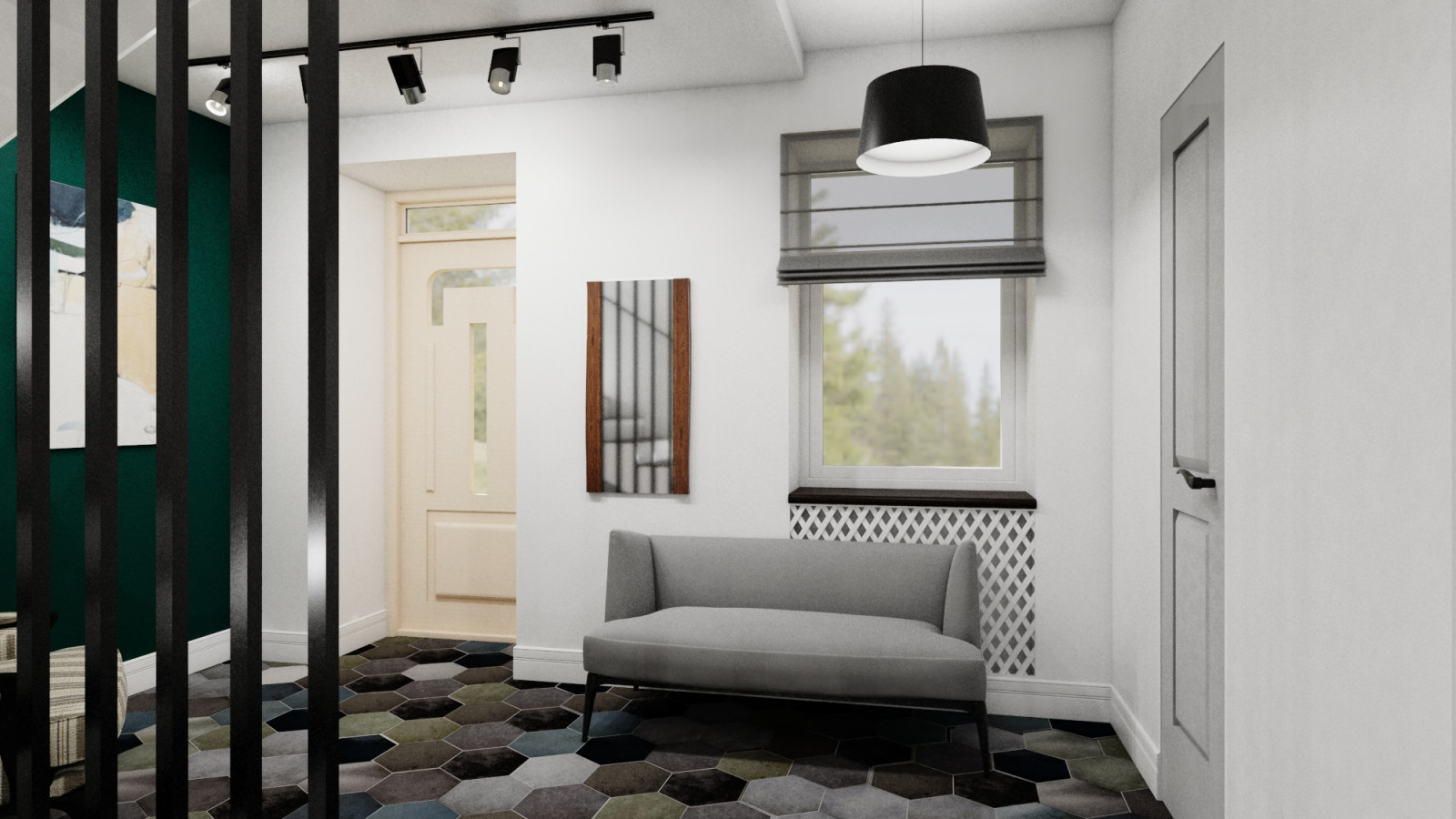 Таунхаус в 3 этажа