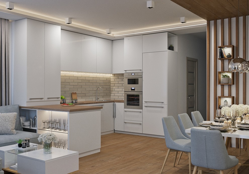 Кухня-гостиная