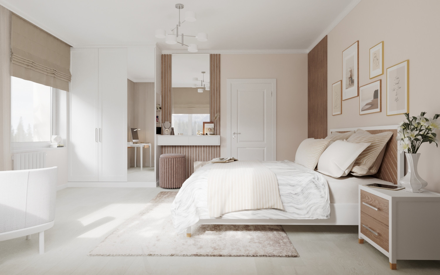 Современный интерьер в коттедже, Нижегородская область