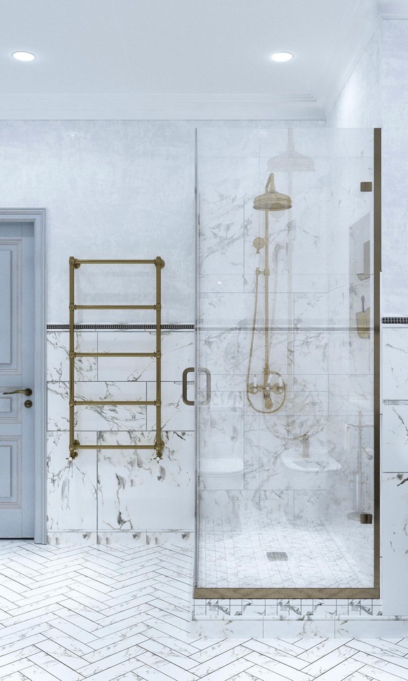 Квартира 136 кв.м. Триумф Палас. Современная классика.