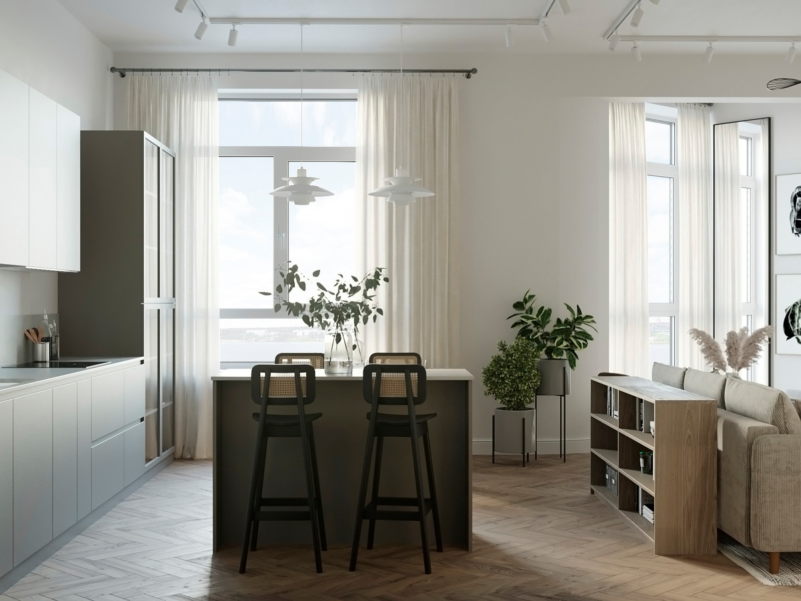 Обложка проекта: ЖК «Ривьера парк» - Квартал «Под Солнцем», 98,2 кв.м