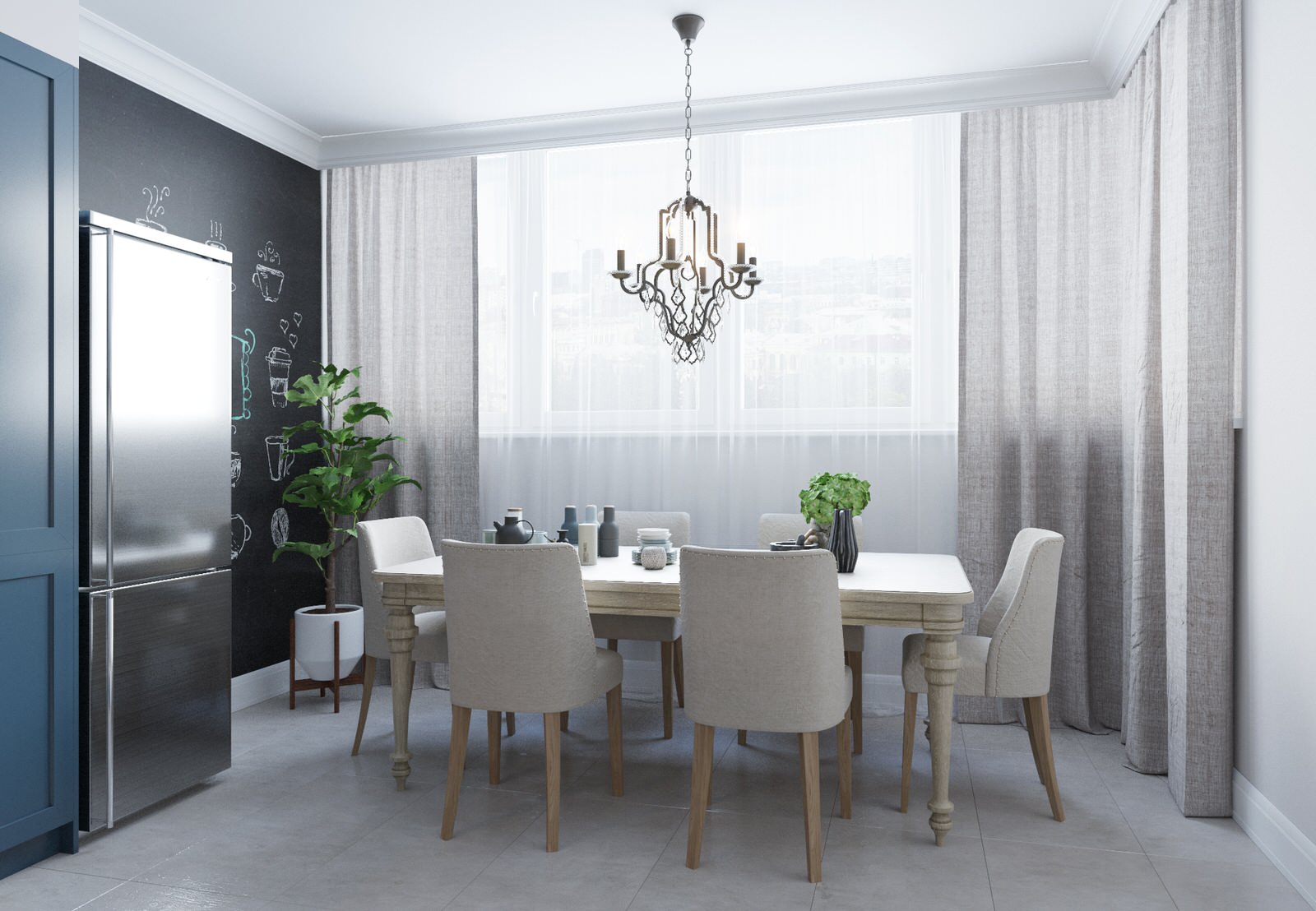 Three room flat