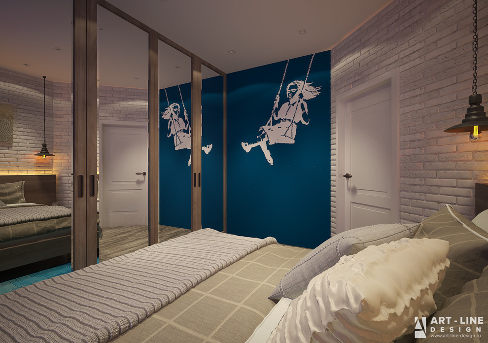 Двухуровневая квартира в современном стиле