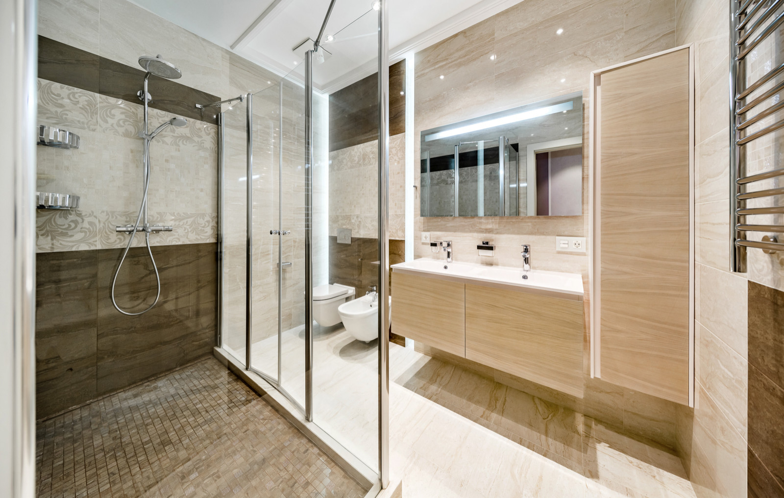 Современный лаконичный интерьер в ЖК "Камелия"