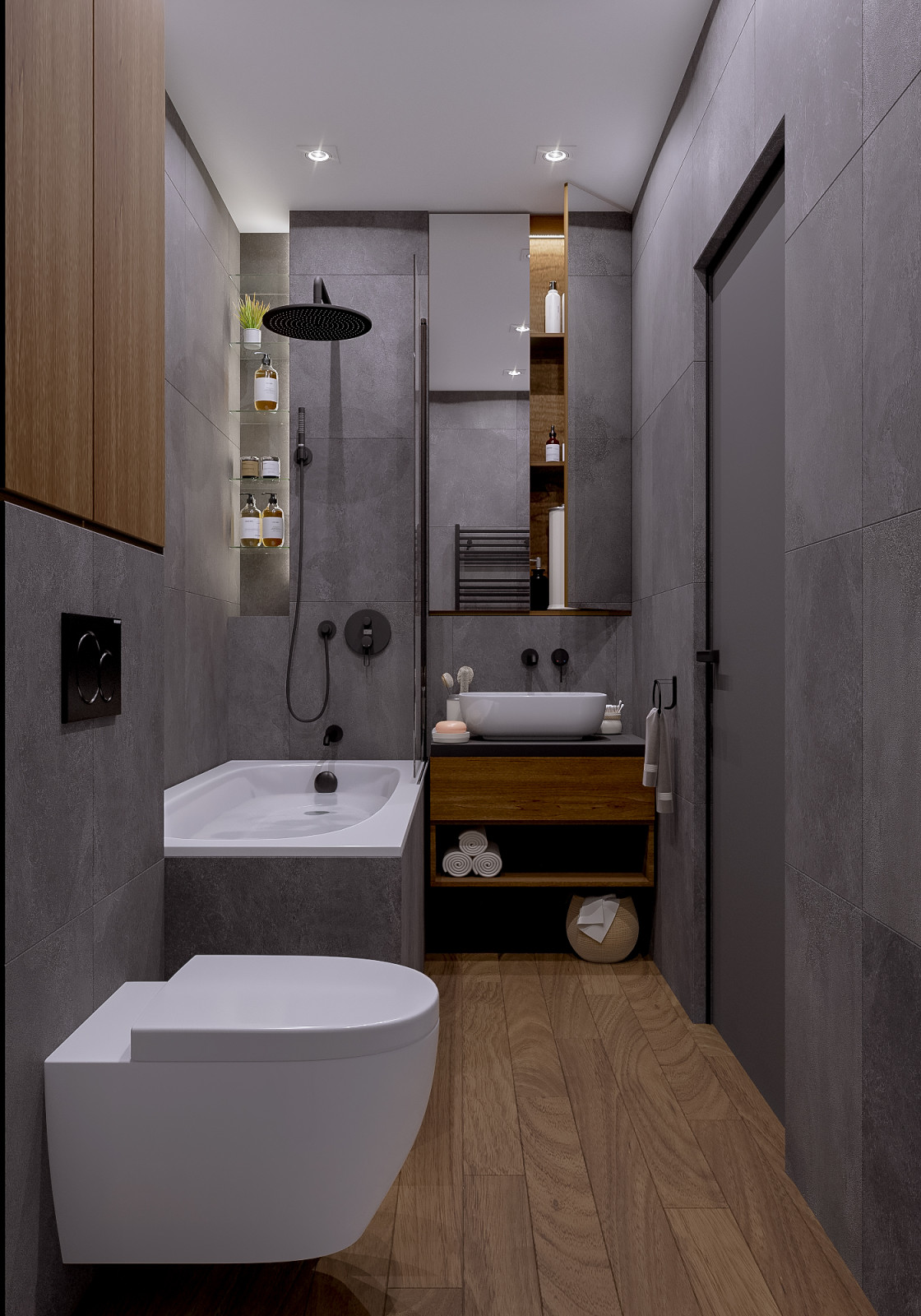 Квартира в современном стиле с элементами Лофт