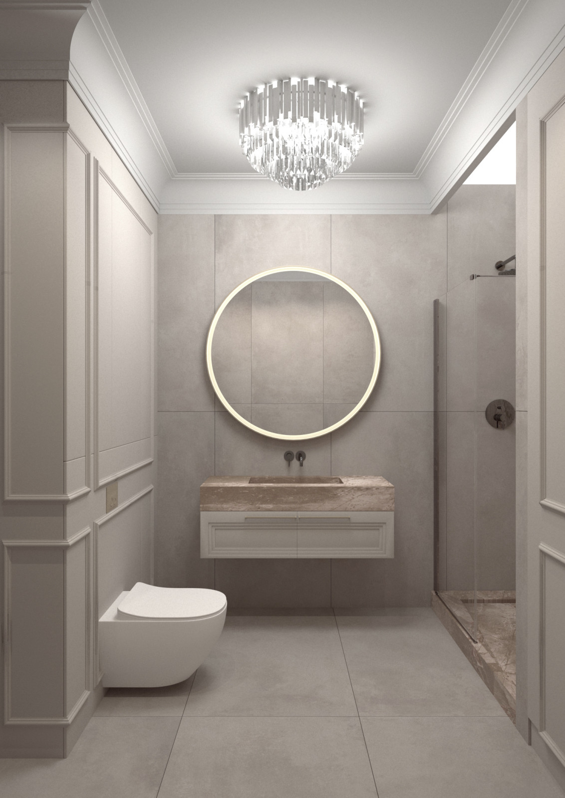 Ванные комнаты.