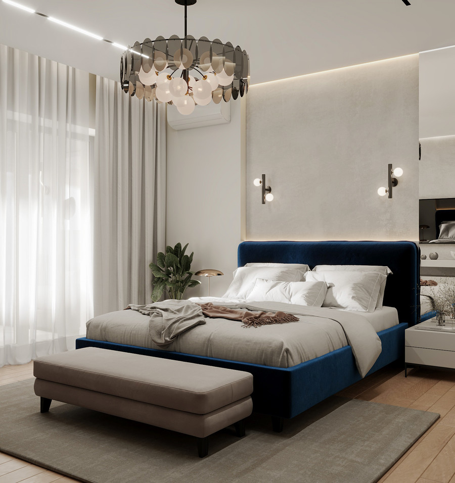 Дизайн-проект трехкомнатной квартиры в современном стиле