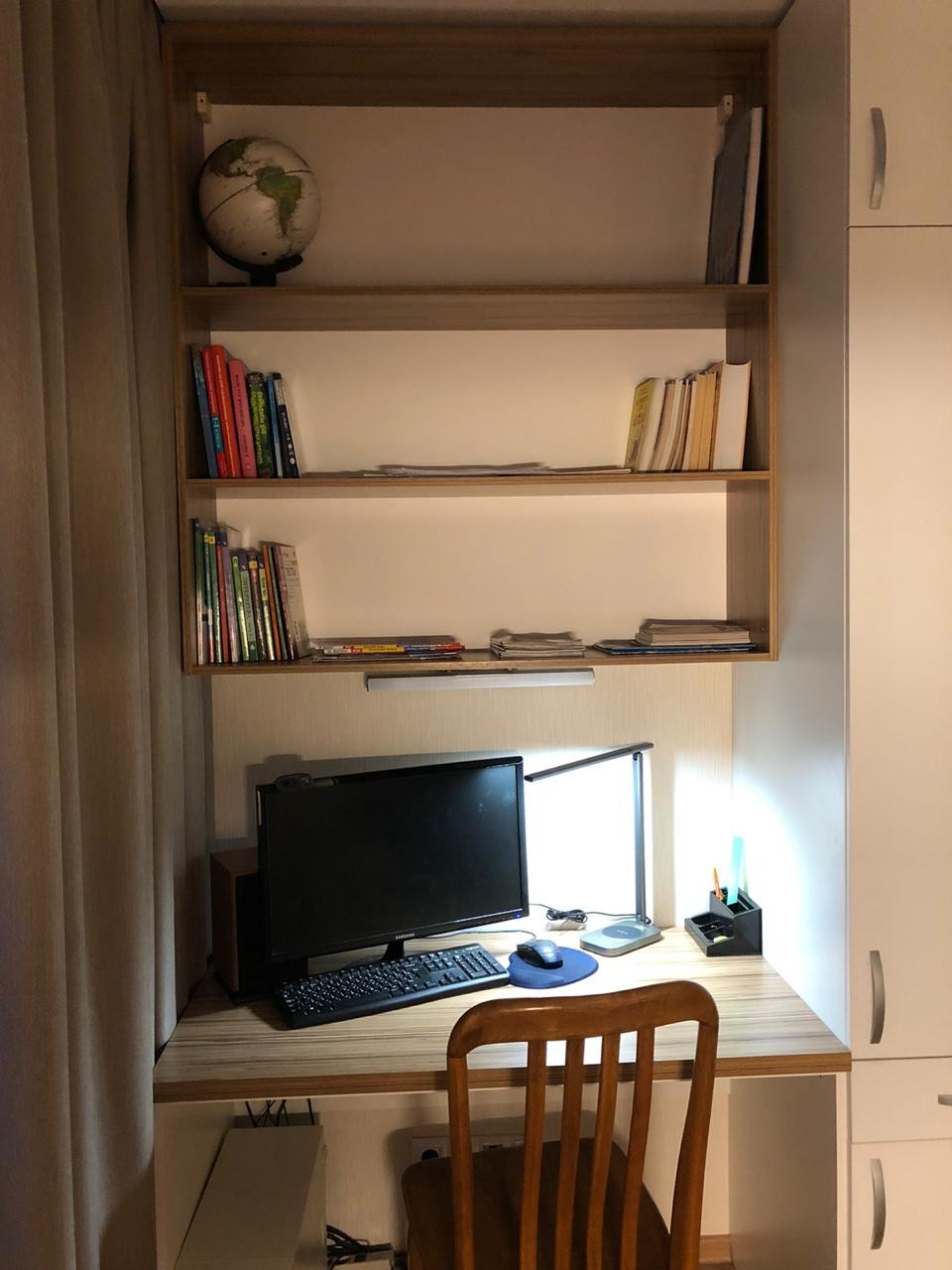 Фото готового интерьера детской комнаты г. Долгопрудный