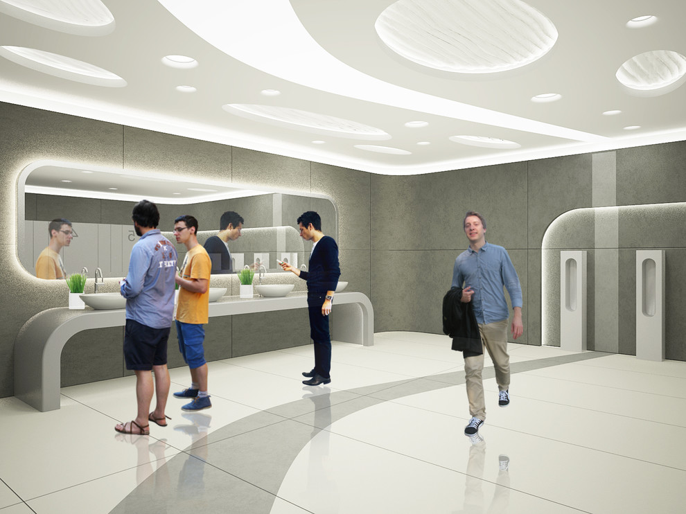 Дизайн интерьера МФК "Полежаевский"