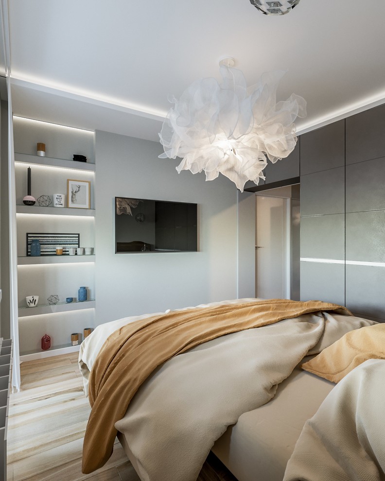 Визуализация спальни для для студии kv-design