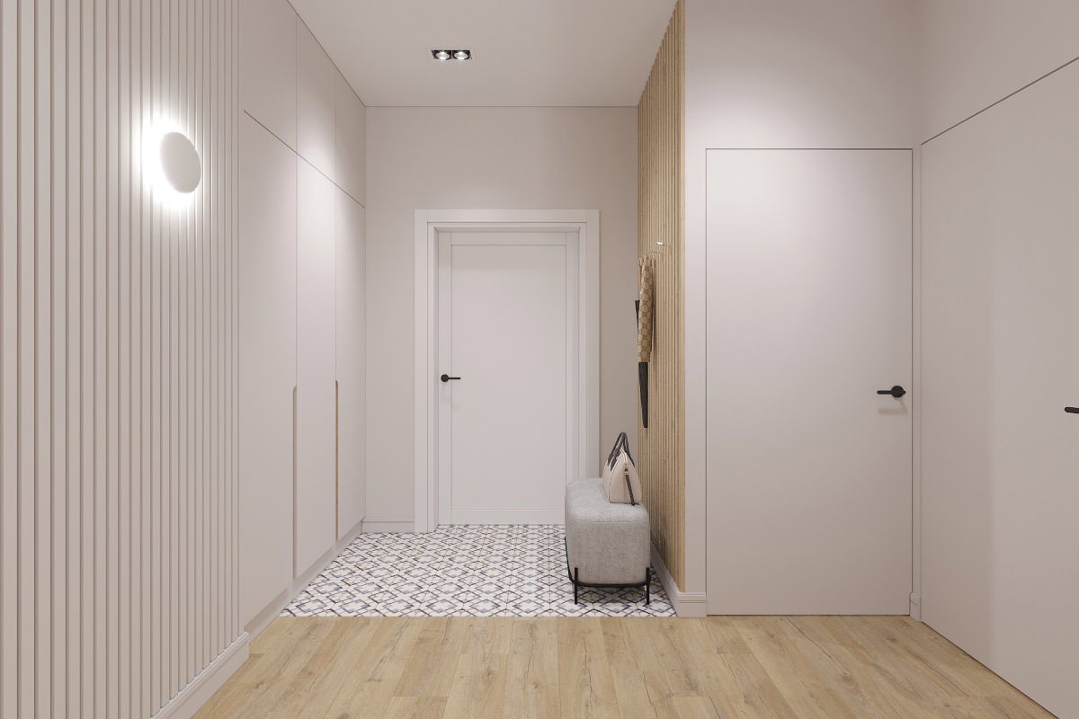 Проект квартиры 80 кв.м. для семьи из г.Москва