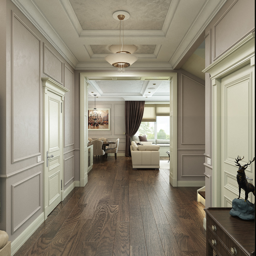 Дизайн интерьера частного коттеджа в г. Щелково