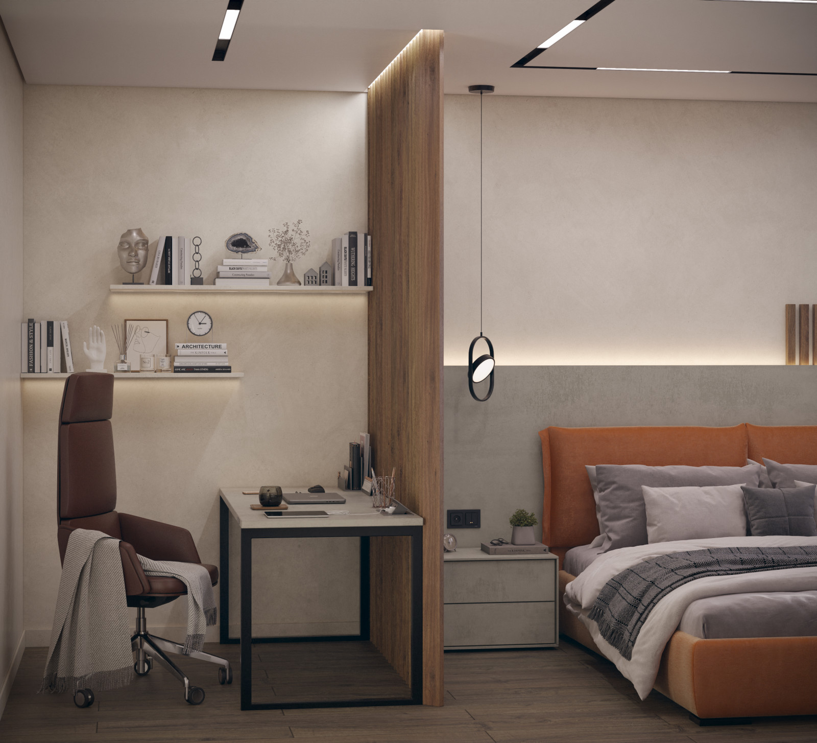 Спальня в современном стиле