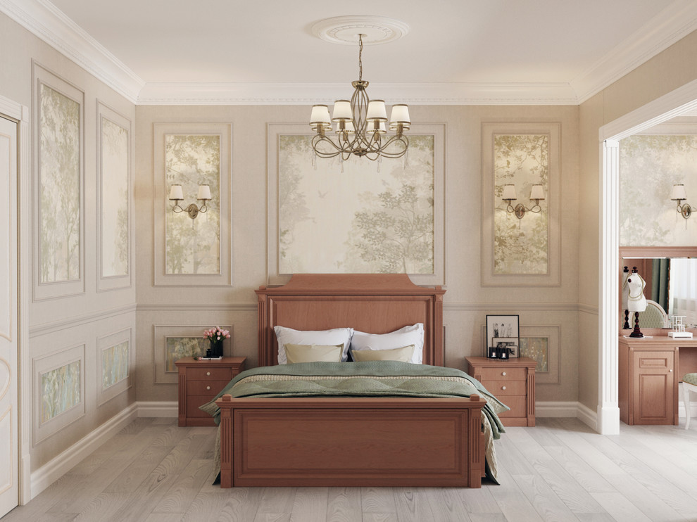 Обложка проекта: 3D-визуализация спальни