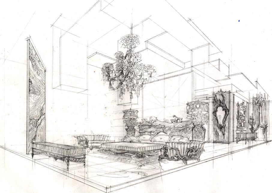 Эскизы - дизайн интерьера