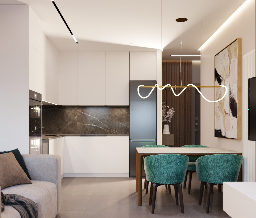 Дизайн интерьера квартиры, Земледельческая ул.