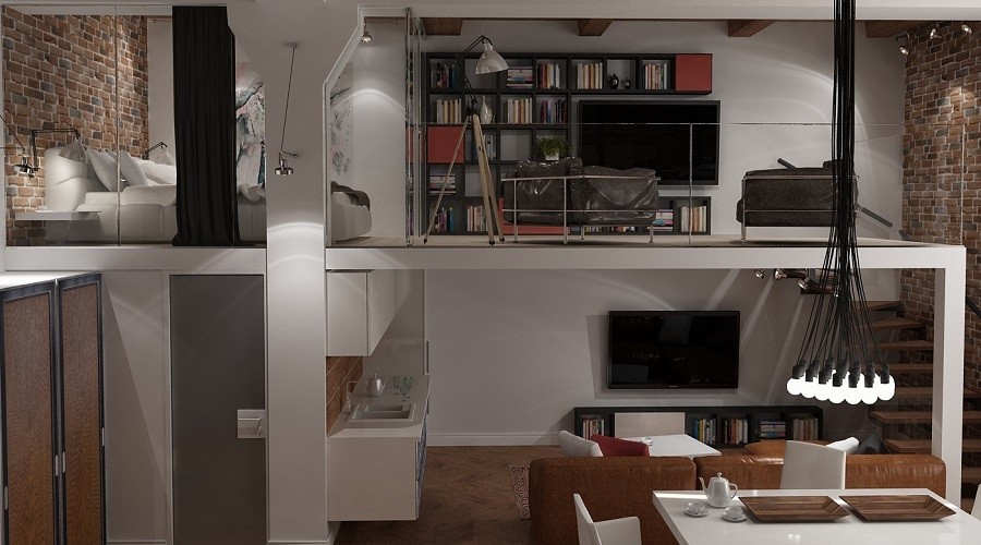 Квартира в Ростове, 55 кв.м., лофт