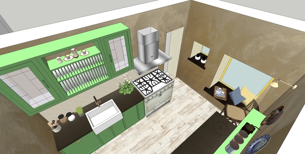 Интерьер 200-летнего дома в Люксембурге