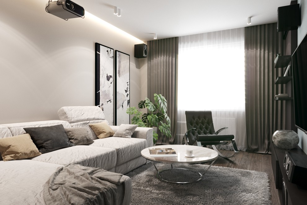 Обложка проекта: 3-х комнатная квартира в ЖК Невская Звезда