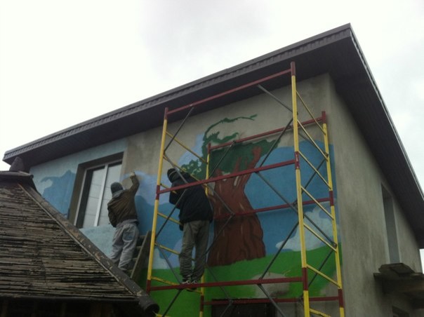 Роспись стен