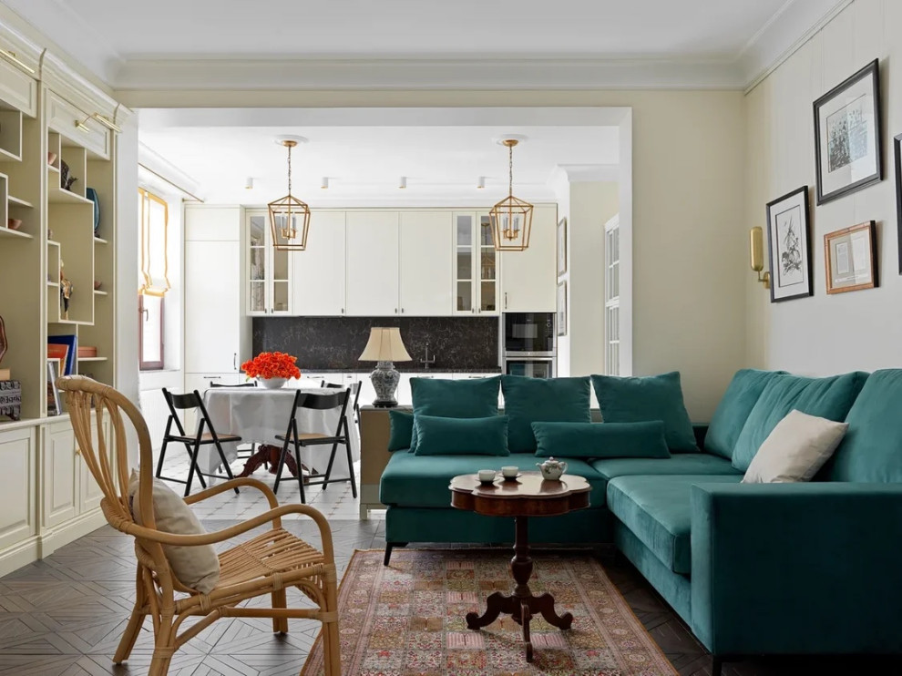 Houzz тур: Квартира с коллекцией китайских ваз и гравюр