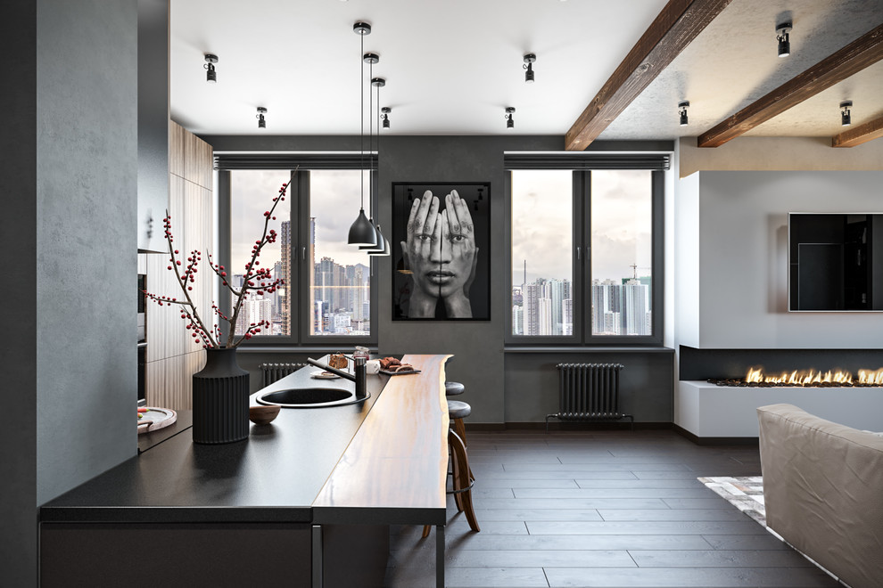 Квартира 67 кв.м. в современном стиле в ЖК Савеловский Сити