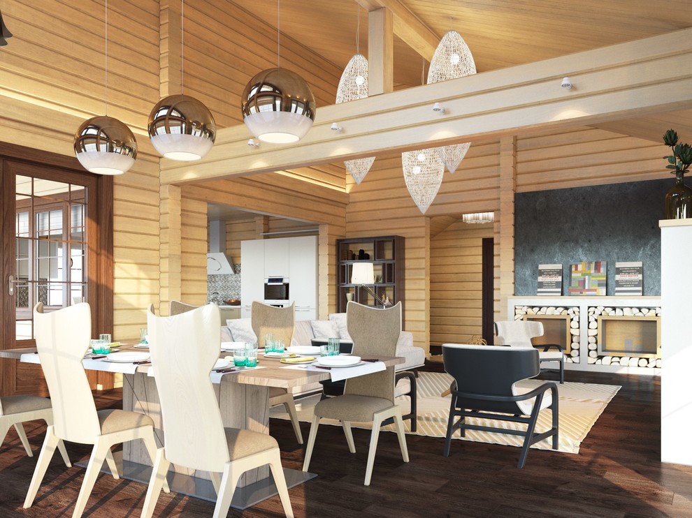 Проект "Современный деревянный дом"