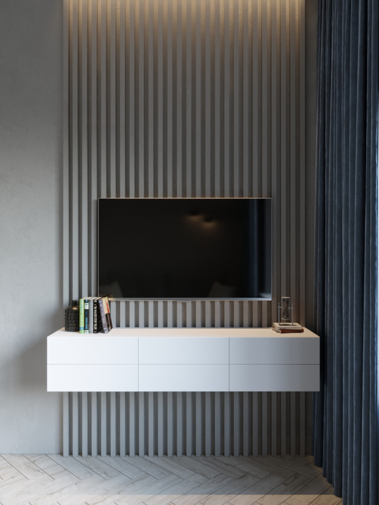 Обложка проекта: Кухня-гостиная ЖК «Кварталы 21/19» г. Москва