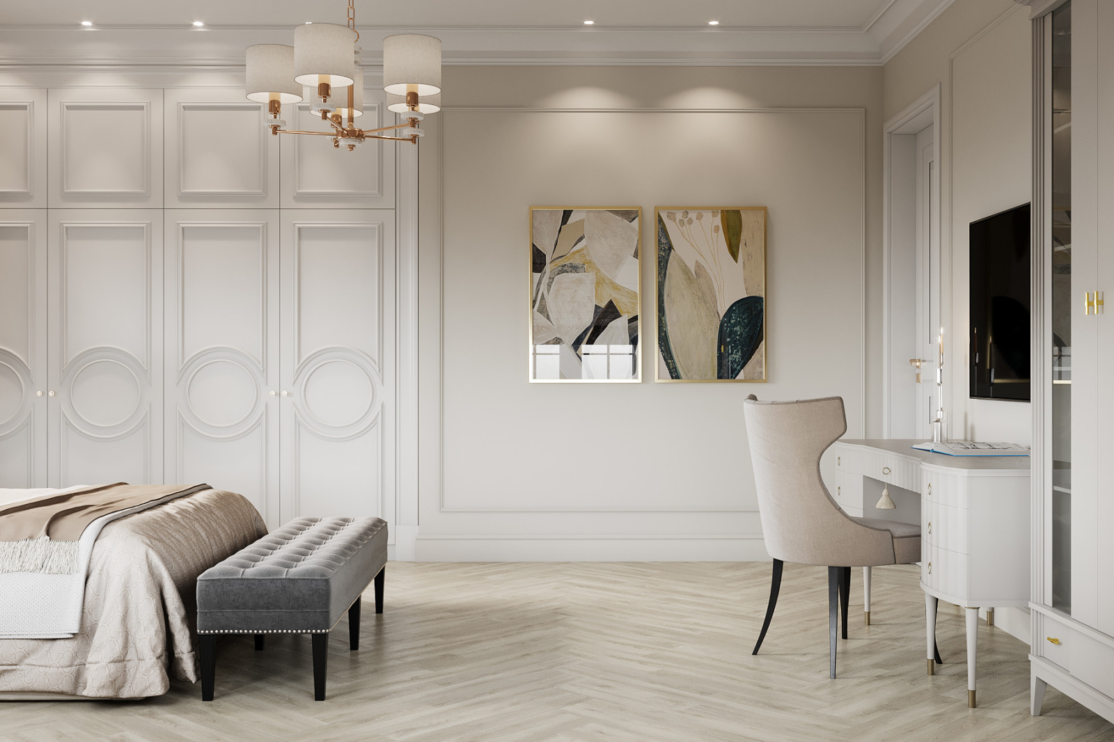 Дом в классическом стиле, 500 м2