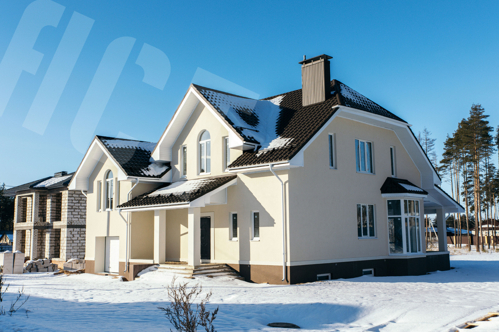 Обложка проекта: Коттедж по индивидуальному проекту